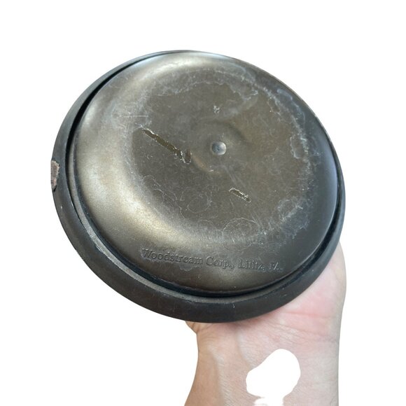 Vintage Woodstream Corp Floral Glass & Copper Hummingbird Feeder Red SKU 9317 - Picture 10 of 12